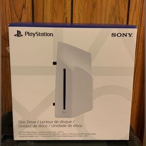 Sony Disc Drive For PlayStation 5 Digital Edition Console / Pro Console White